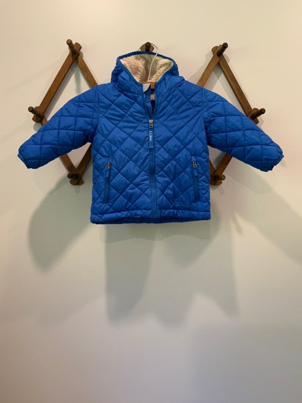 LLBean Quilted Jacket w/ Sherpa Fleece Lining